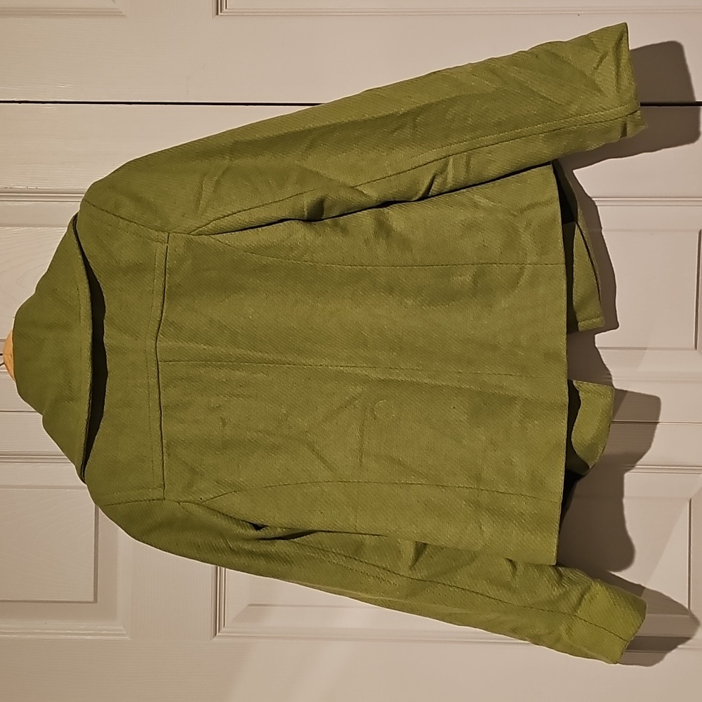 Merona Green Wool Blend Peacoat – Size Small - Picture 6 of 6